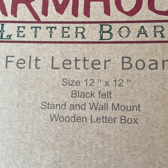Felt letterboard - Picture 3 of 4